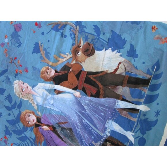 Disney Frozen 2 Forest Spirit Blanket Comforter Reversible -Elsa, Anna, Kristoff - Picture 14 of 14